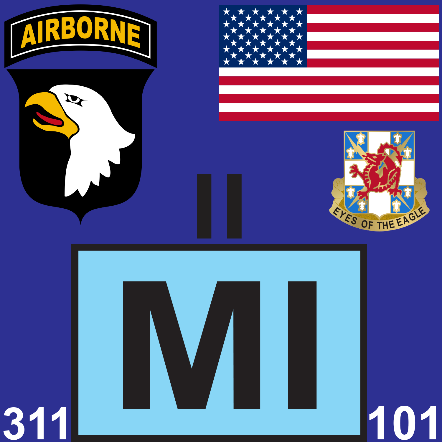 BLU 311 MI BN short v1